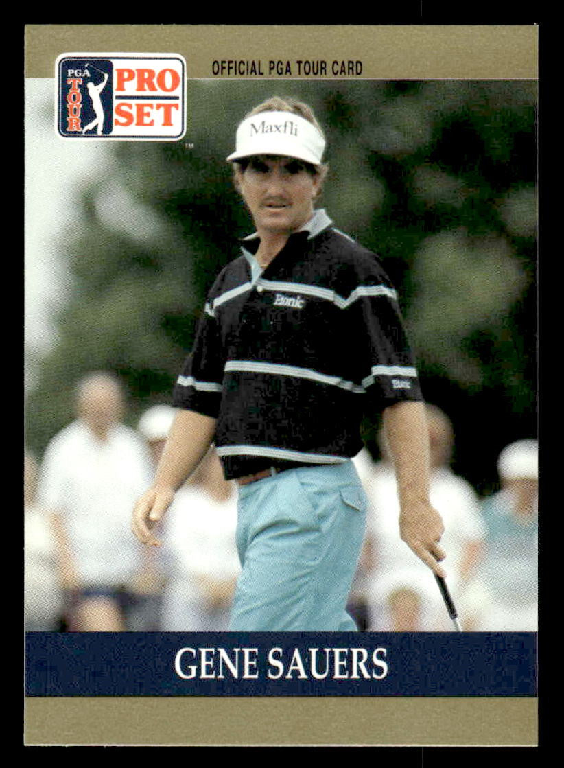 1990 Pro Set PGA Tour #52 Gene Sauers