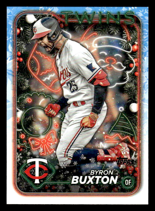 2024 Topps Holiday #H114 Byron Buxton