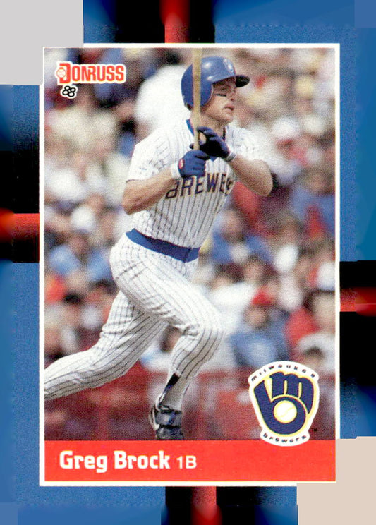 1988 Donruss #337c Greg Brock