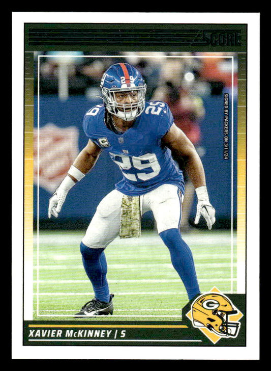 2024 Score #212 Xavier McKinney