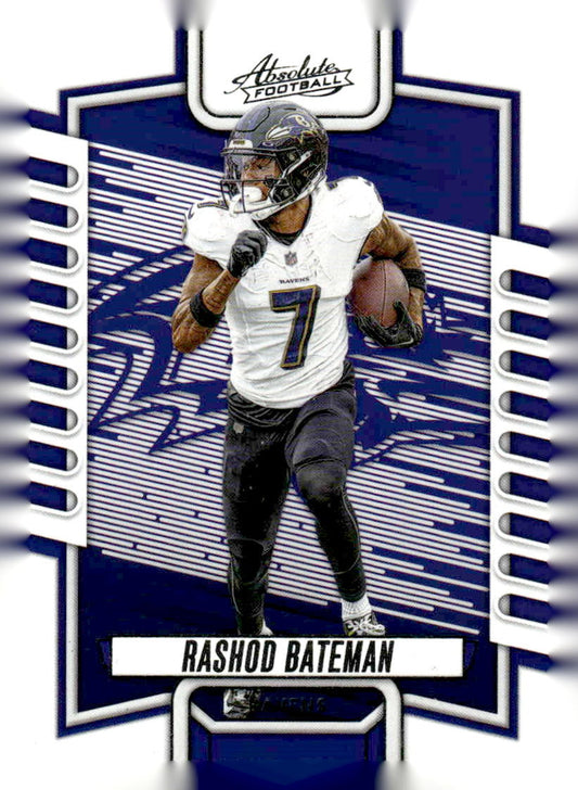 2023 Panini Absolute #86 Rashod Bateman Retail