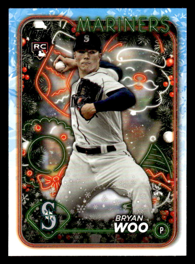 2024 Topps Holiday #H193 Bryan Woo