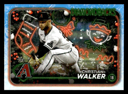 2024 Topps Holiday #H32 Christian Walker