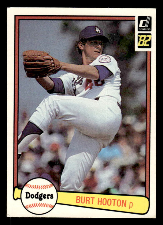 1982 Donruss #32 Burt Hooton