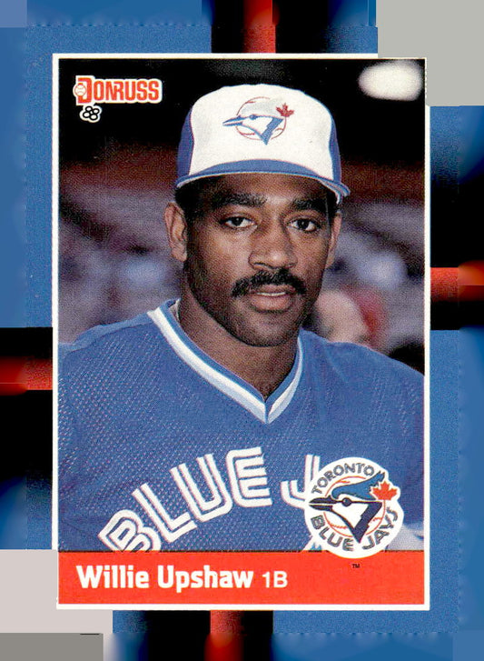 1988 Donruss #271b Willie Upshaw