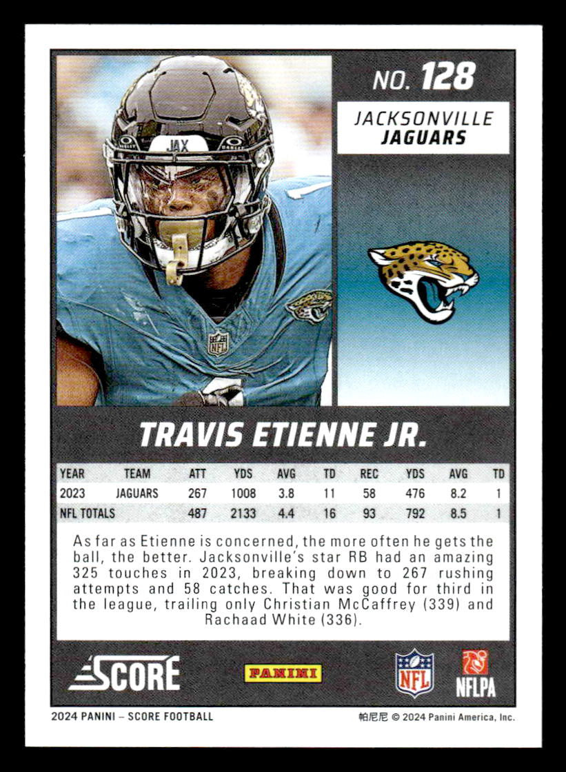 2024 Score #128 Travis Etienne Jr.