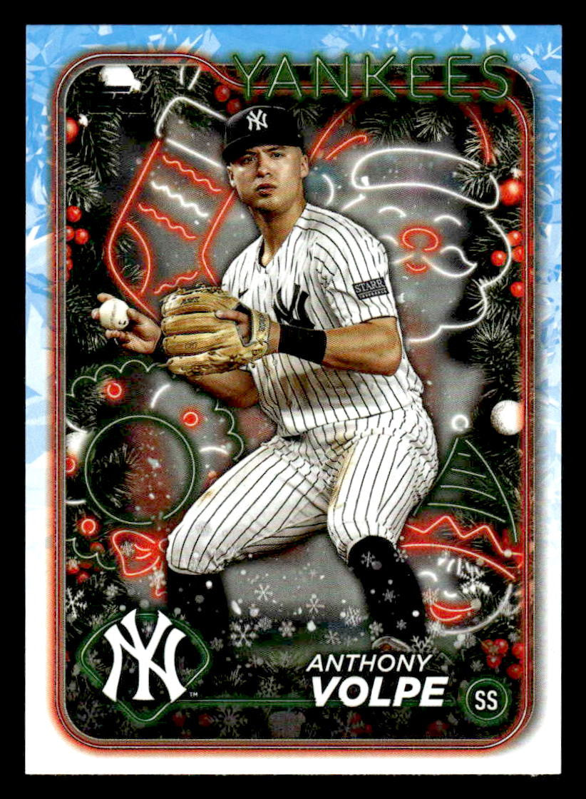 2024 Topps Holiday #H24 Anthony Volpe