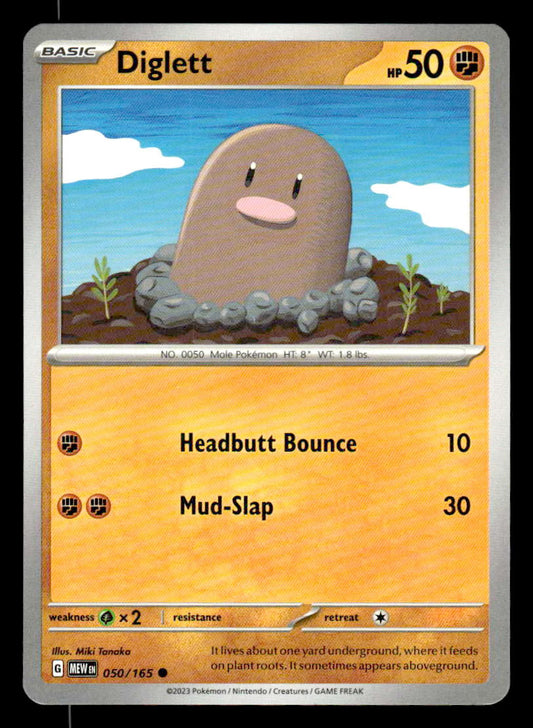 SV: Scarlet & Violet 151 #050/165 Diglett