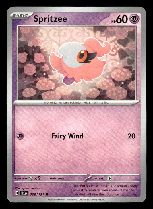 SV: Prismatic Evolutions #038/131 Spritzee Common
