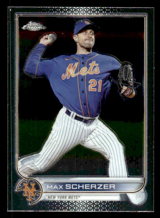 2022 Topps Chrome Update #USC1 Max Scherzer