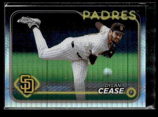 2024 Topps Chrome #224 Dylan Cease Prism Refractors