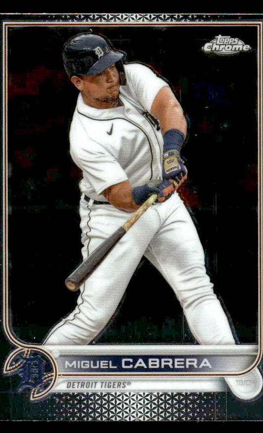 2022 Topps Chrome Sonic #96 Miguel Cabrera