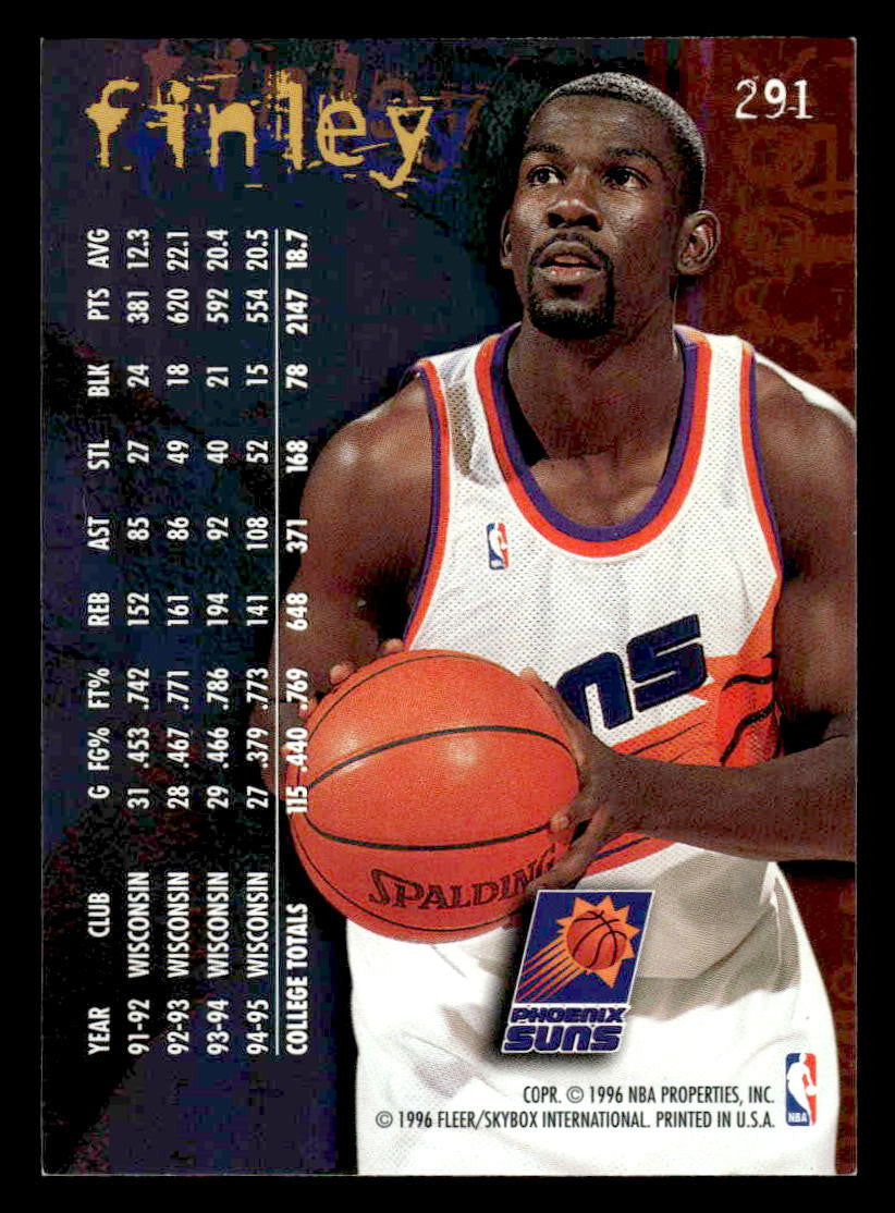 1995-96 Fleer European #360 Michael Finley