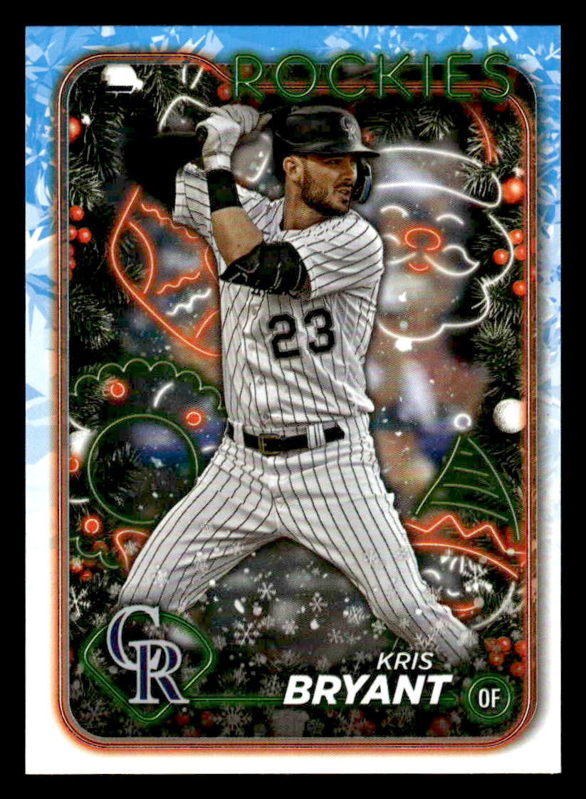 2024 Topps Holiday #H95 Kris Bryant