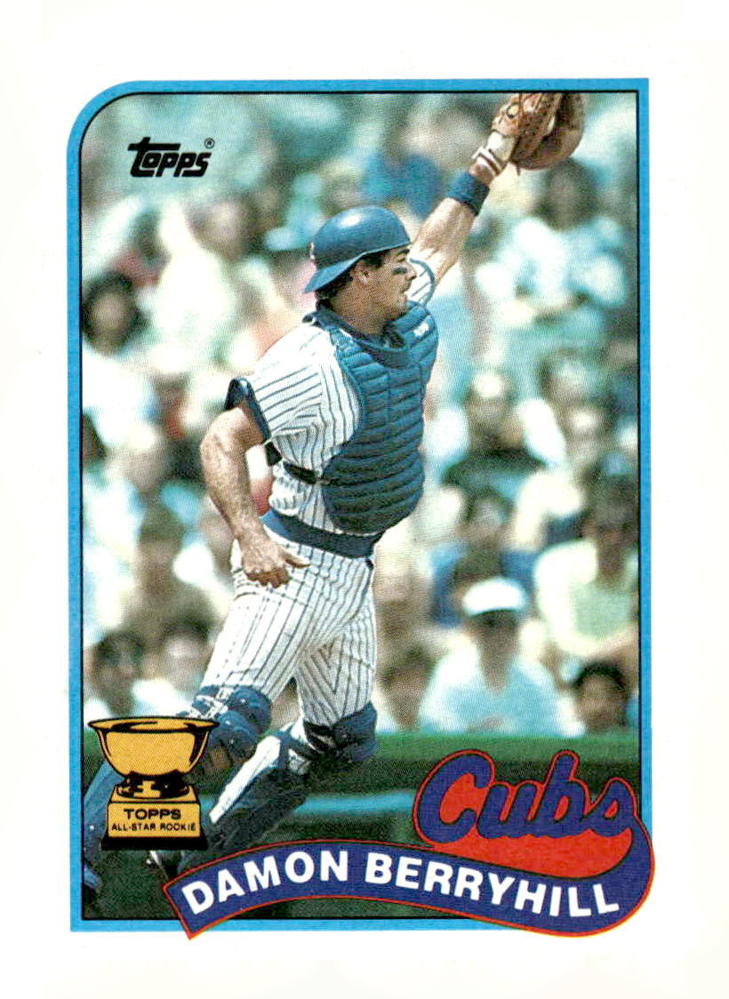 1989 Topps #543 Damon Berryhill