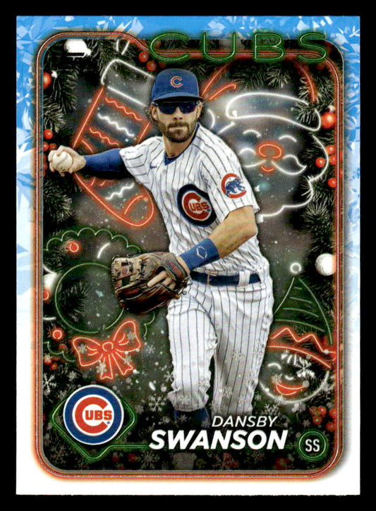 2024 Topps Holiday #H125 Dansby Swanson
