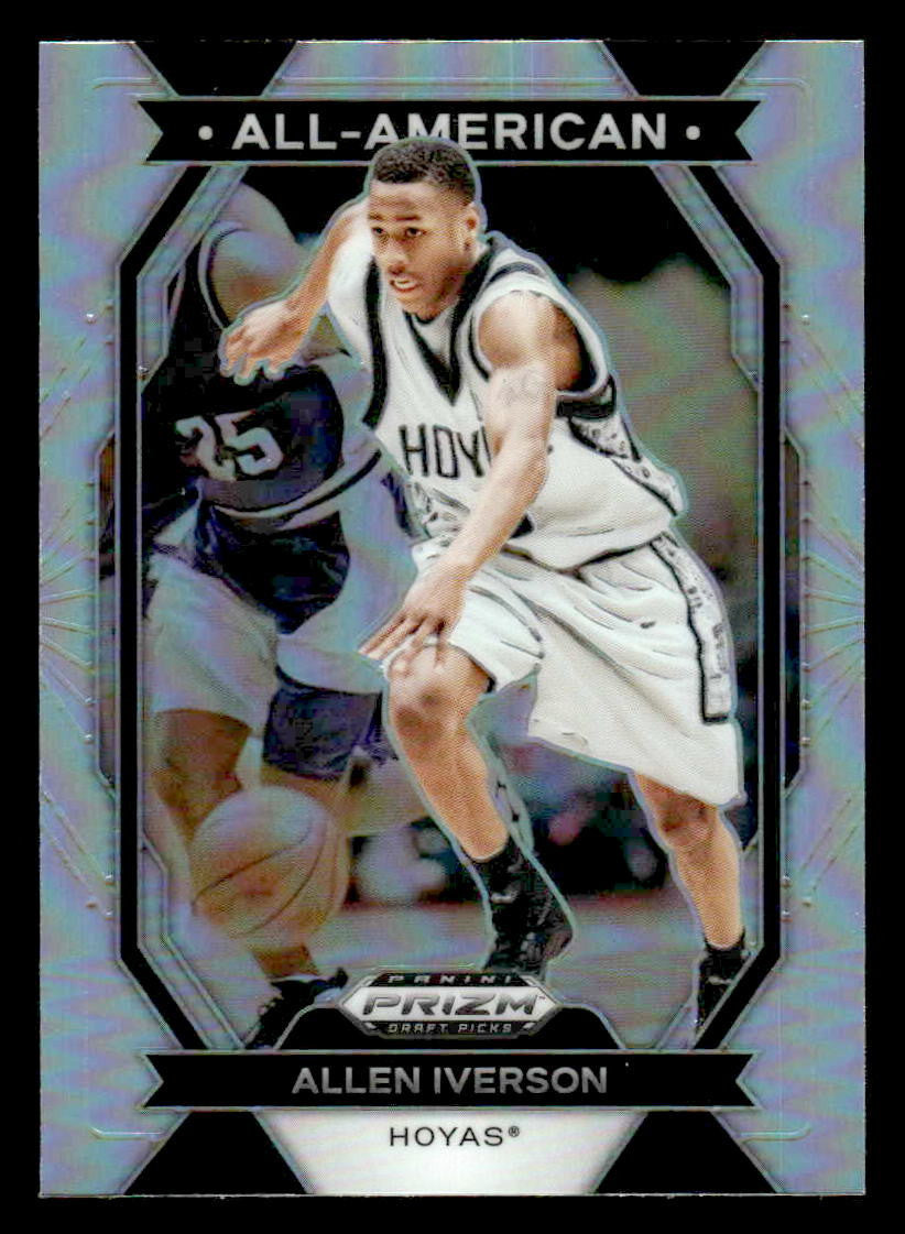 2024 Panini Prizm Draft Picks #18 Allen Iverson All-American Prizms Silver