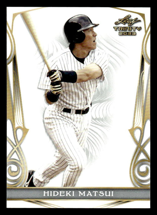 2023 Leaf Trinity #26 Hideki Matsui