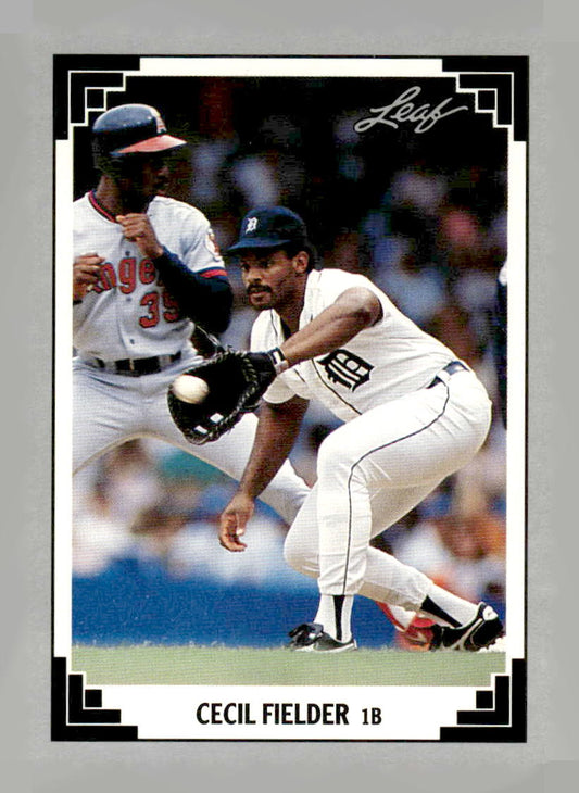 1991 Leaf #106 Cecil Fielder