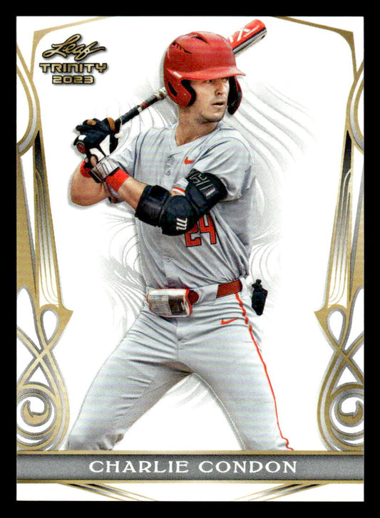 2023 Leaf Trinity #10 Charlie Condon