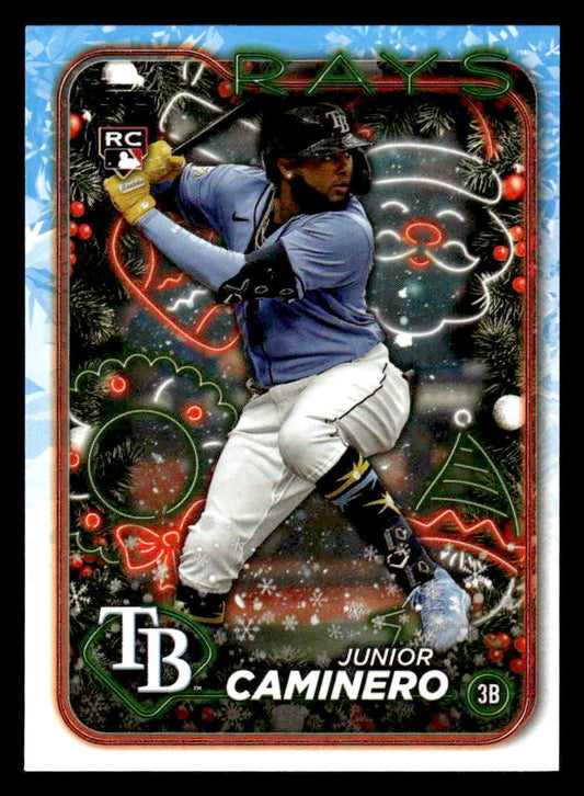 2024 Topps Holiday #H25 Junior Caminero