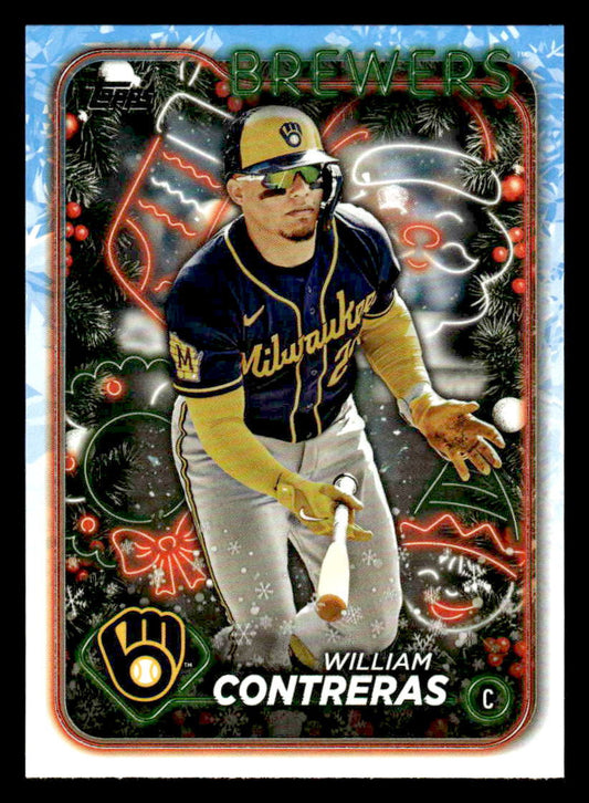 2024 Topps Holiday #H22 William Contreras