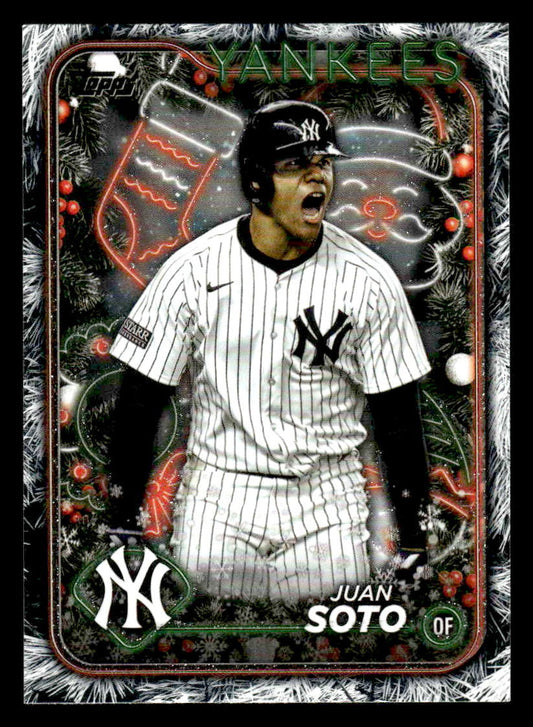 2024 Topps Holiday #H162 Juan Soto Holiday Tree