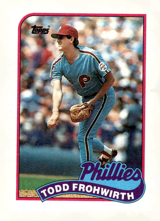 1989 Topps #542 Todd Frohwirth