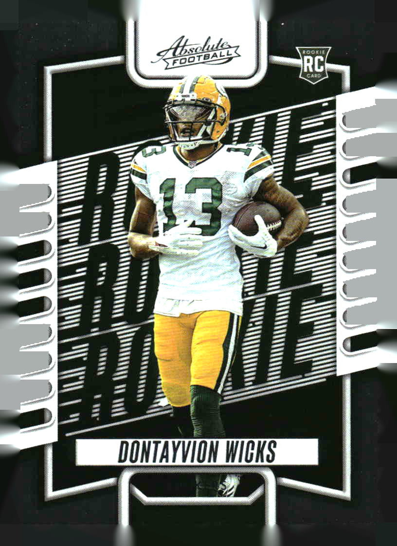 2023 Panini Absolute #199 Dontayvion Wicks Retail
