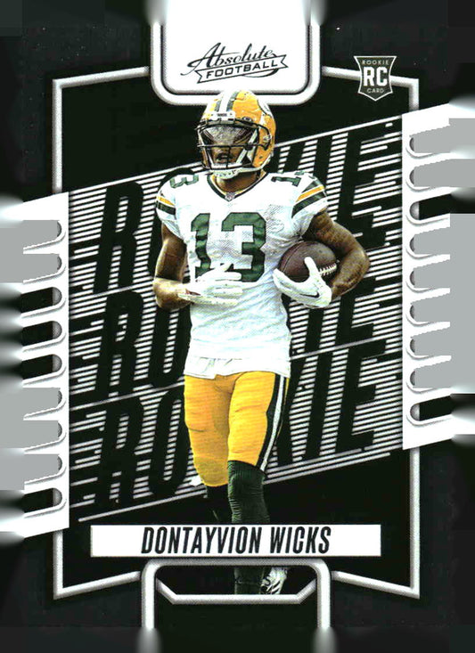 2023 Panini Absolute #199 Dontayvion Wicks Retail