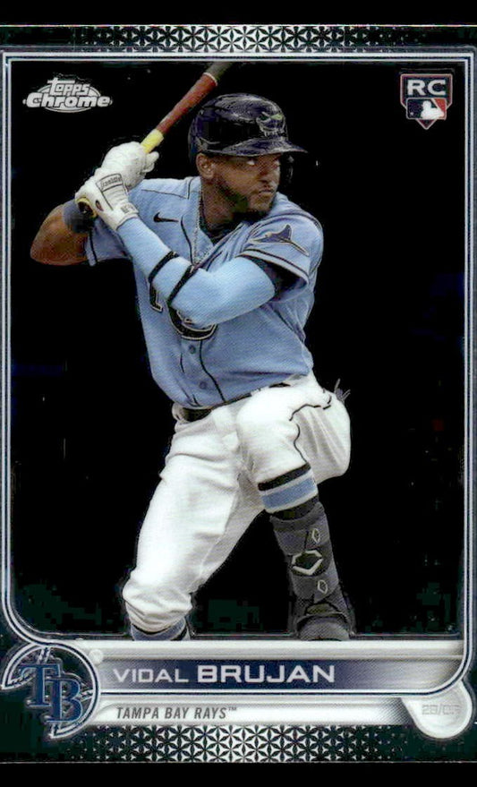 2022 Topps Chrome Sonic #134 Vidal Brujan