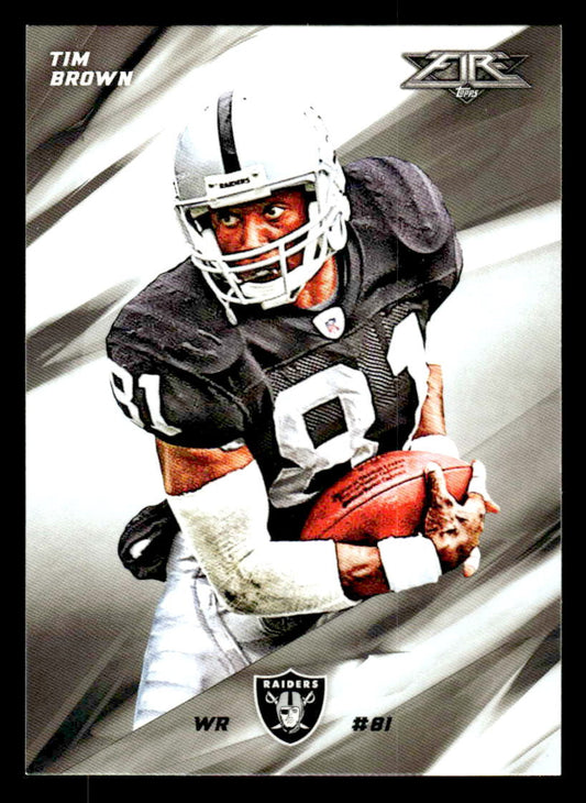 2015 Topps Fire #2 Tim Brown