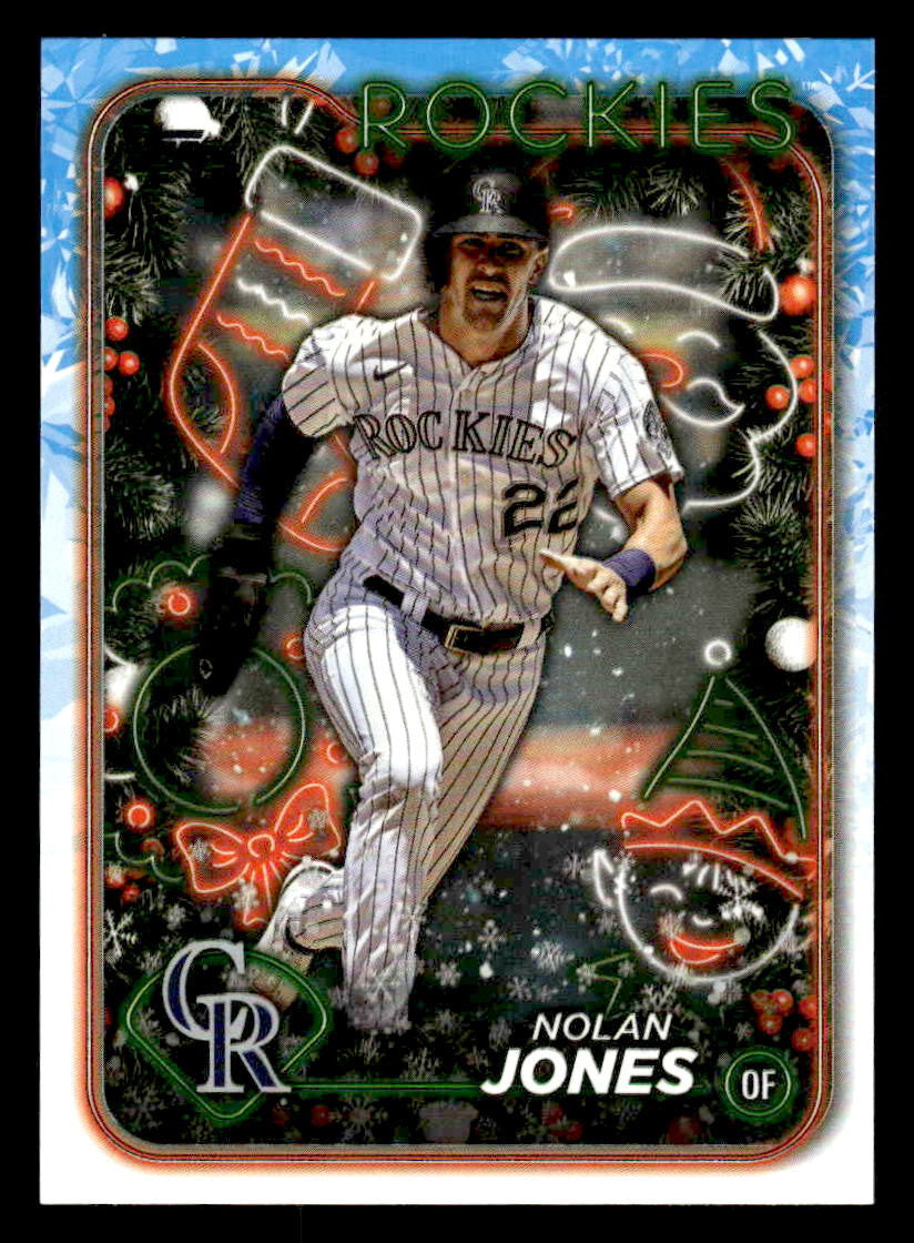 2024 Topps Holiday #H115 Nolan Jones