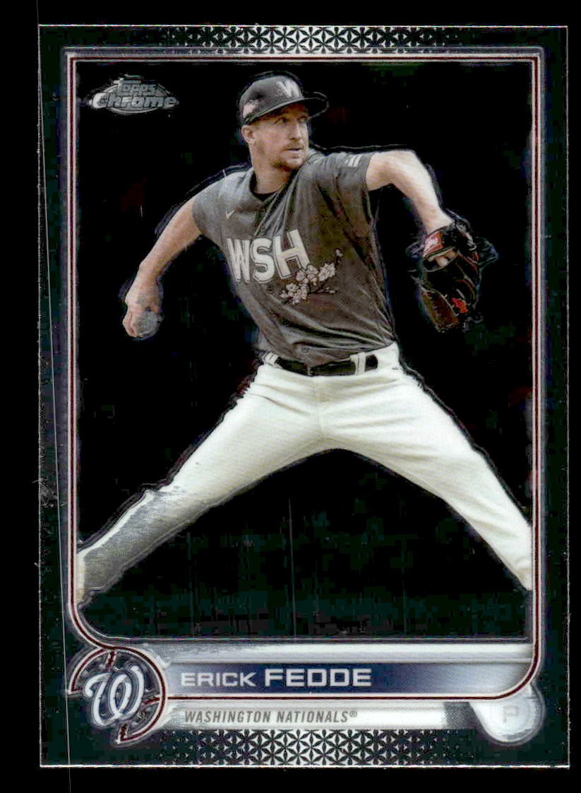 2022 Topps Chrome Update #USC64 Erick Fedde