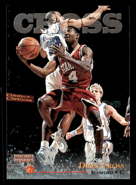 1996 Score Board Rookies #24 Dion Cross