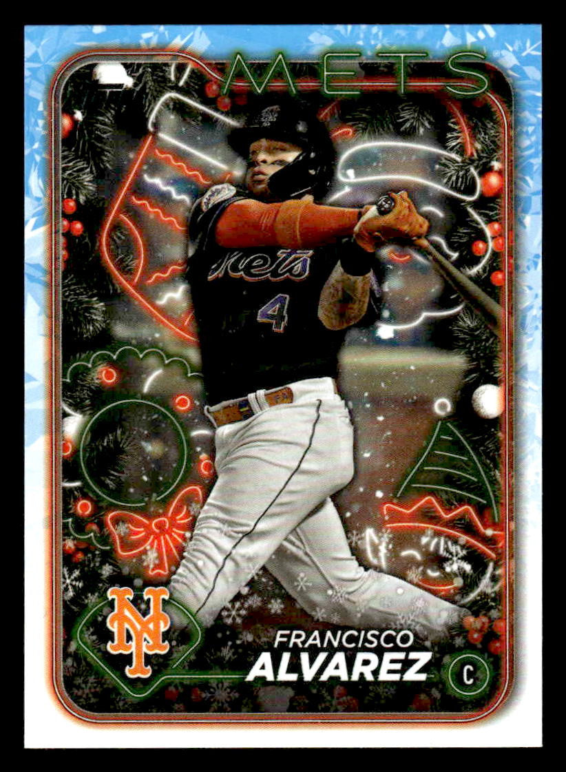 2024 Topps Holiday #H184 Francisco Alvarez
