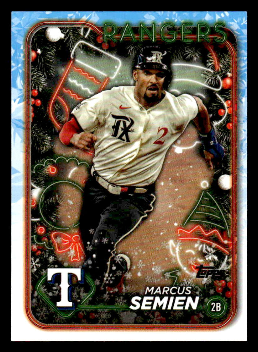 2024 Topps Holiday #H116 Marcus Semien