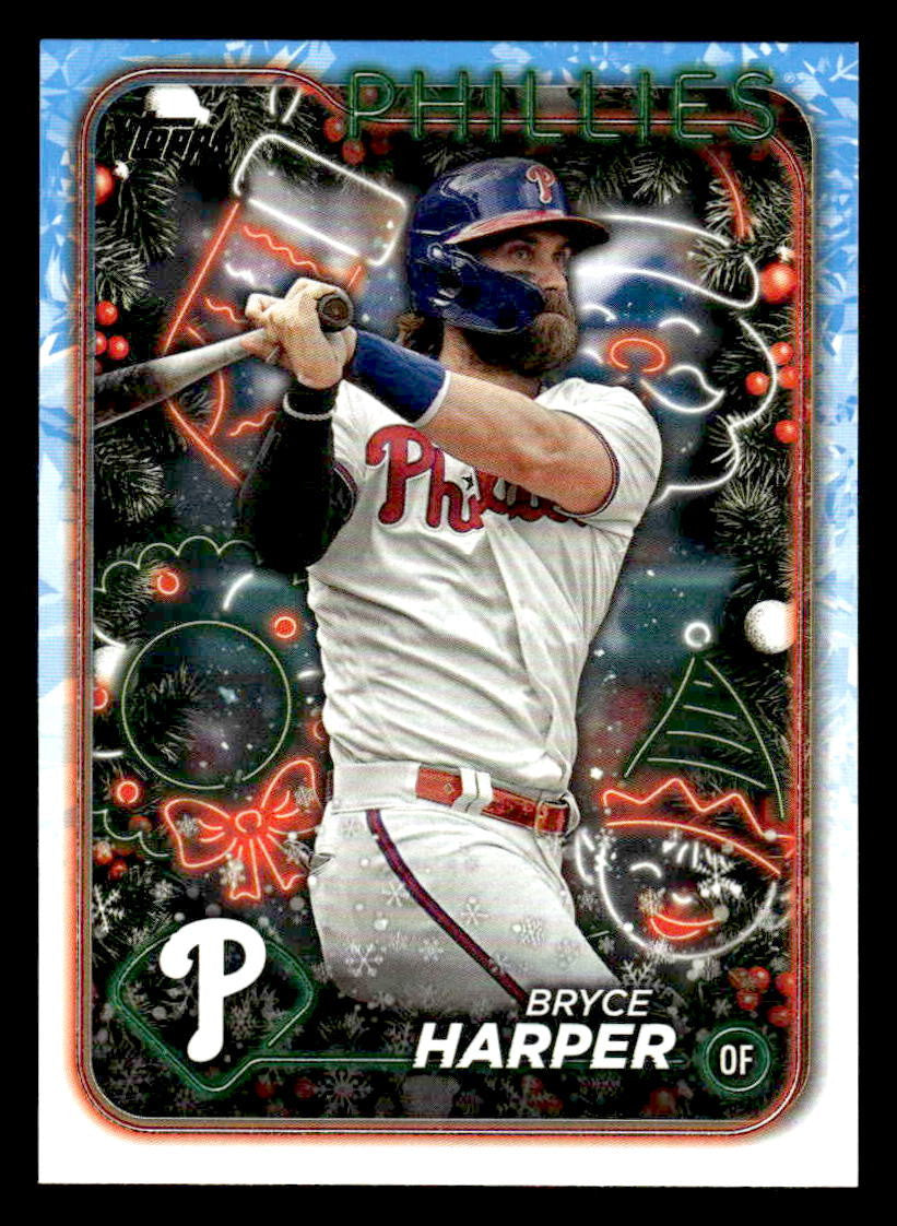 2024 Topps Holiday #H179 Bryce Harper