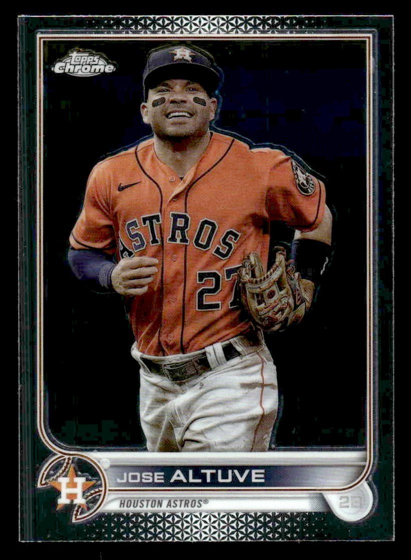 2022 Topps Chrome Sonic #6 Jose Altuve