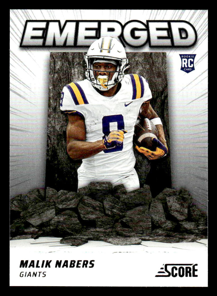 2024 Score #EM-MNS Malik Nabers Emerged