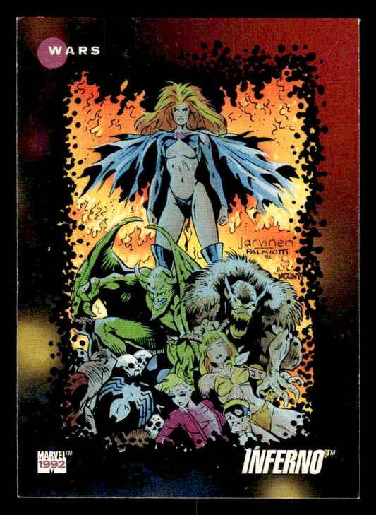 1992 Impel Marvel Universe #188 Inferno