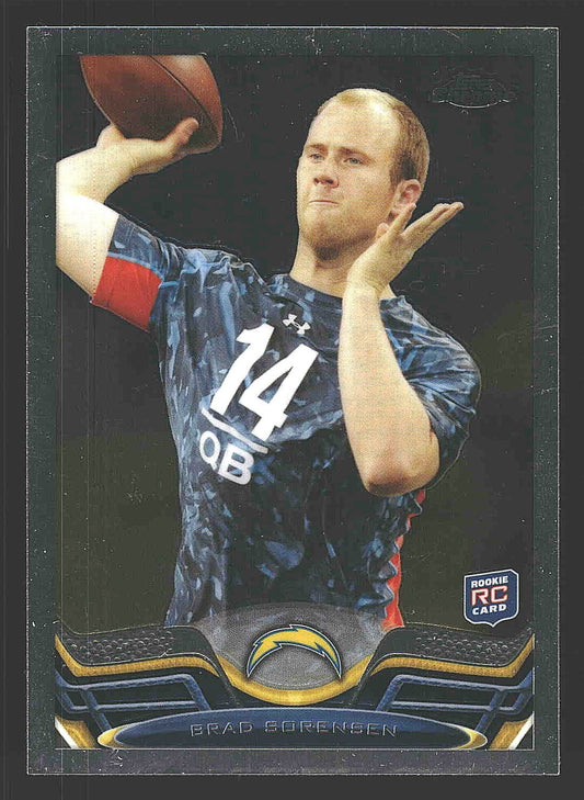 2013 Topps Chrome #67 Brad Sorensen