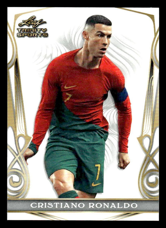 2023 Leaf Trinity #BS-5 Cristiano Ronaldo Base Sports