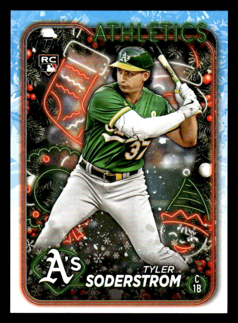 2024 Topps Holiday #H127 Tyler Soderstrom