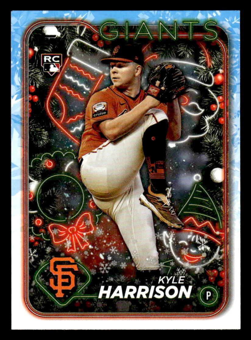 2024 Topps Holiday #H175 Kyle Harrison