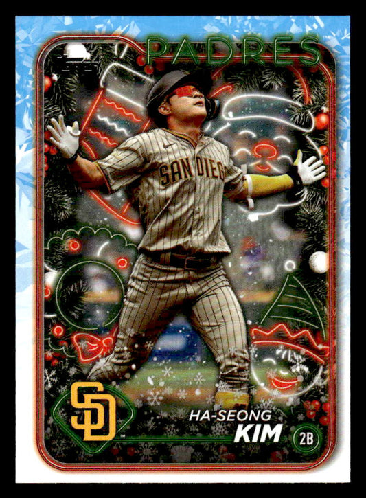 2024 Topps Holiday #H189 Ha-Seong Kim