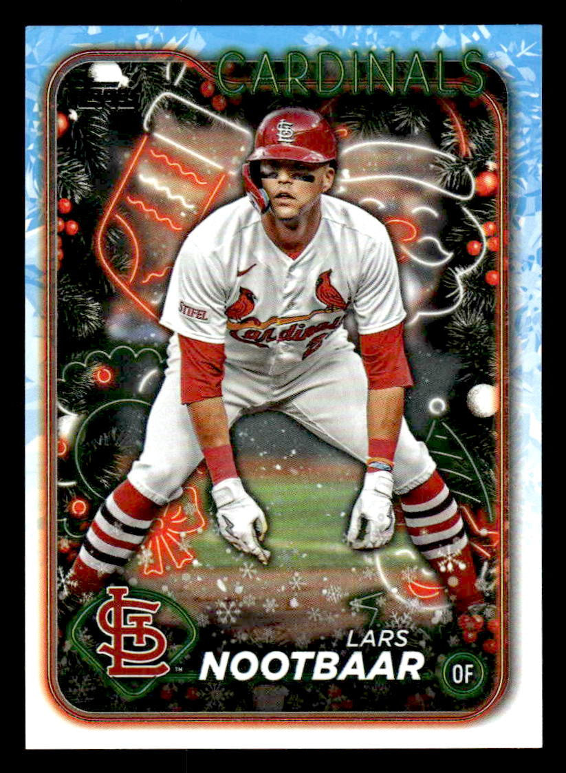 2024 Topps Holiday #H96 Lars Nootbaar