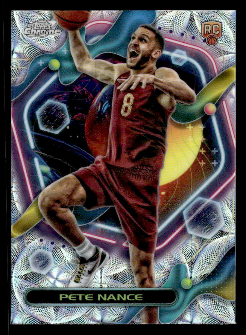 2023-24 Topps Chrome Cosmic #200 Pete Nance Refractors