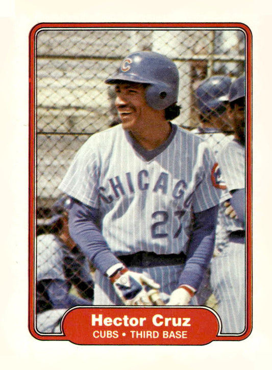 1982 Fleer #591 Hector Cruz