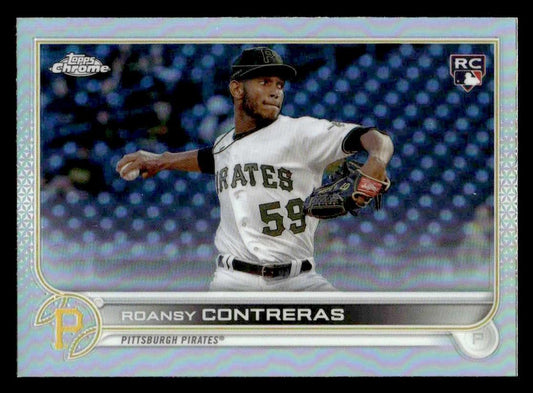 2022 Topps Chrome #53 Roansy Contreras Prism Refractor